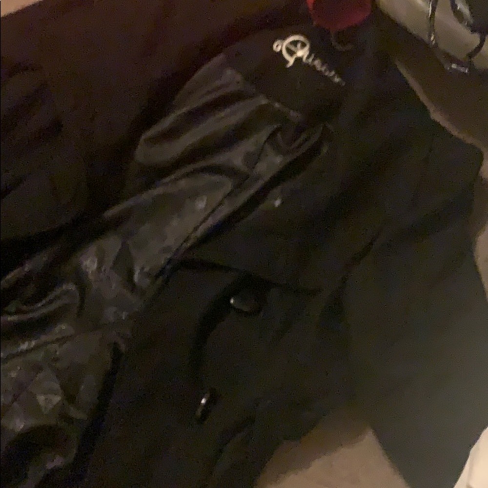 Women’s Coat black pee coat